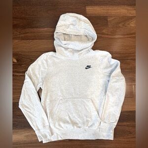 Nike Women’s  Light Gray Hoodie Sweater